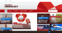 Desktop Screenshot of challengesincardiology.com